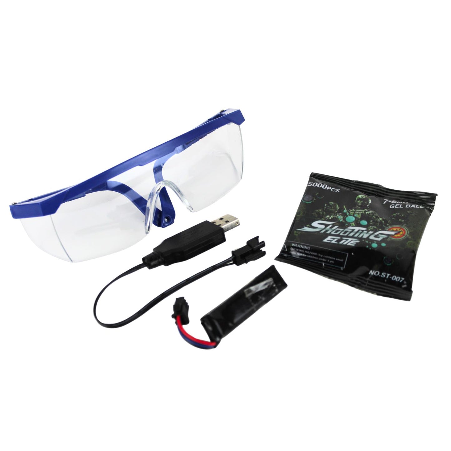 Glock BLAUE Wassergelballpistole