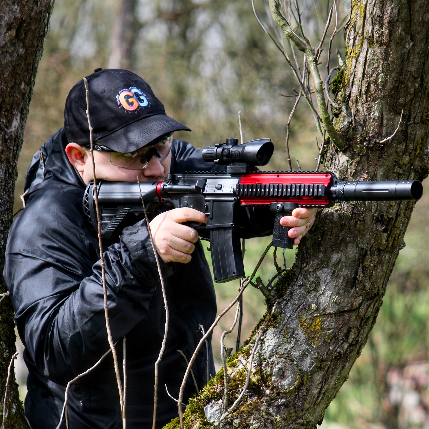 M416 ČERVENO-ČERNÁ: Výhodný set pro starší hráče