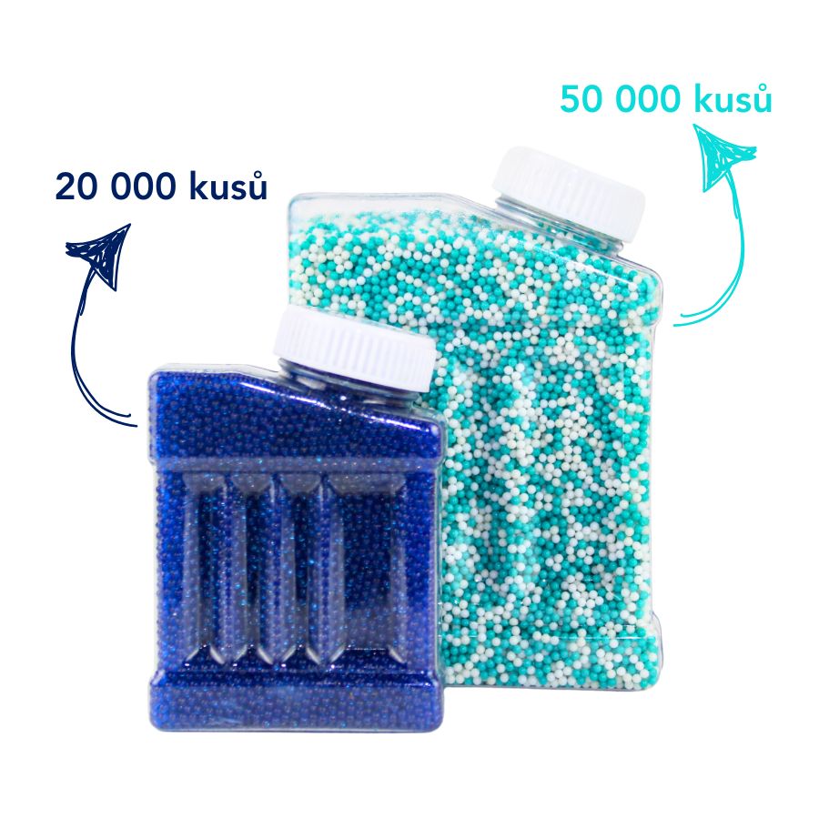 Wassergelkugeln (7-8 mm) - GROSSE DOSE (ab 20.000 Stück)