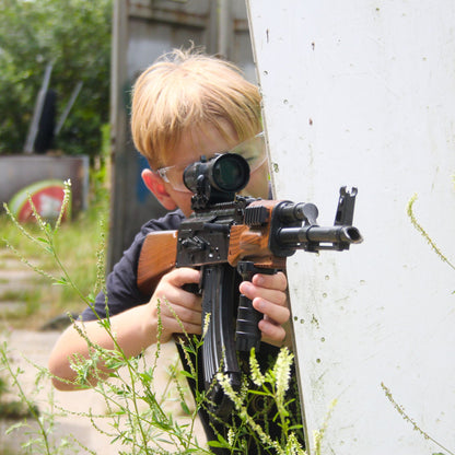 AK47 Imitace Dřeva - Blaster na gelové kuličky