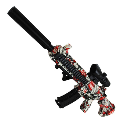 M416 Červená - MINI Blaster na gelové kuličky