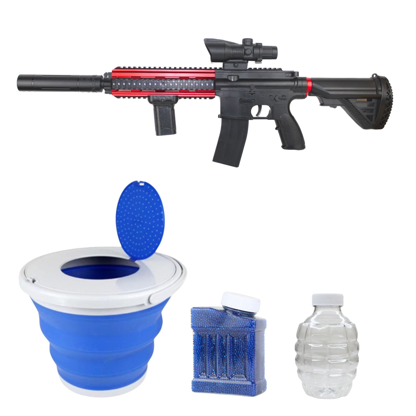 M416 ROT-SCHWARZ: Vorteilsset