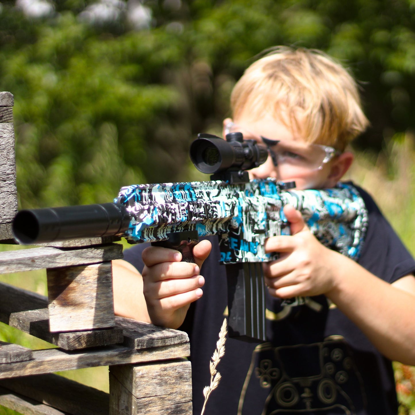 M416 BLAU Wassergel-Ballpistole