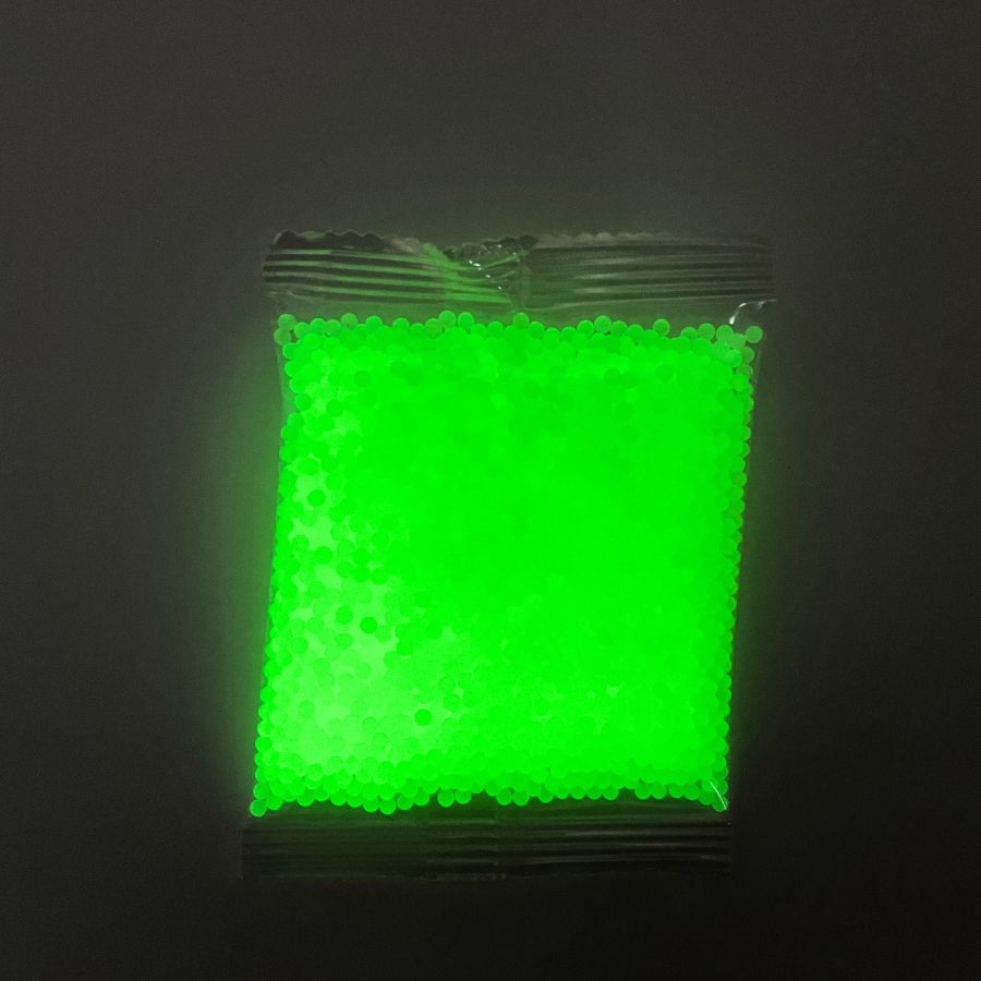 SVÍTÍCÍ vodní gelové kuličky (7-8 mm) - 10 000 kusů